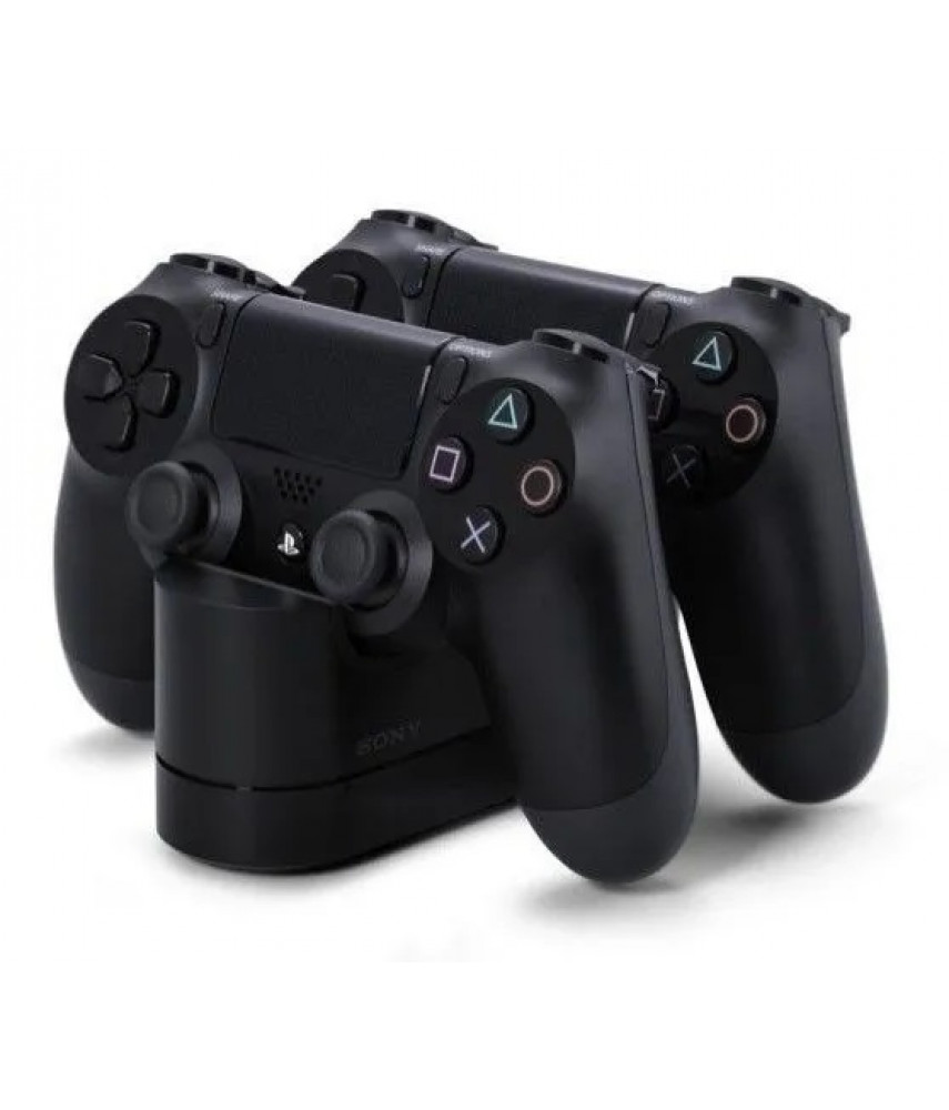 Sony Зарядная станция DualShock 4 Charging Station на два геймпада для PS4 (CUH-ZDC1) Sony Зарядная станция DualShock 4 Charging Station на два геймпада для PS4 (CUH-ZDC1)