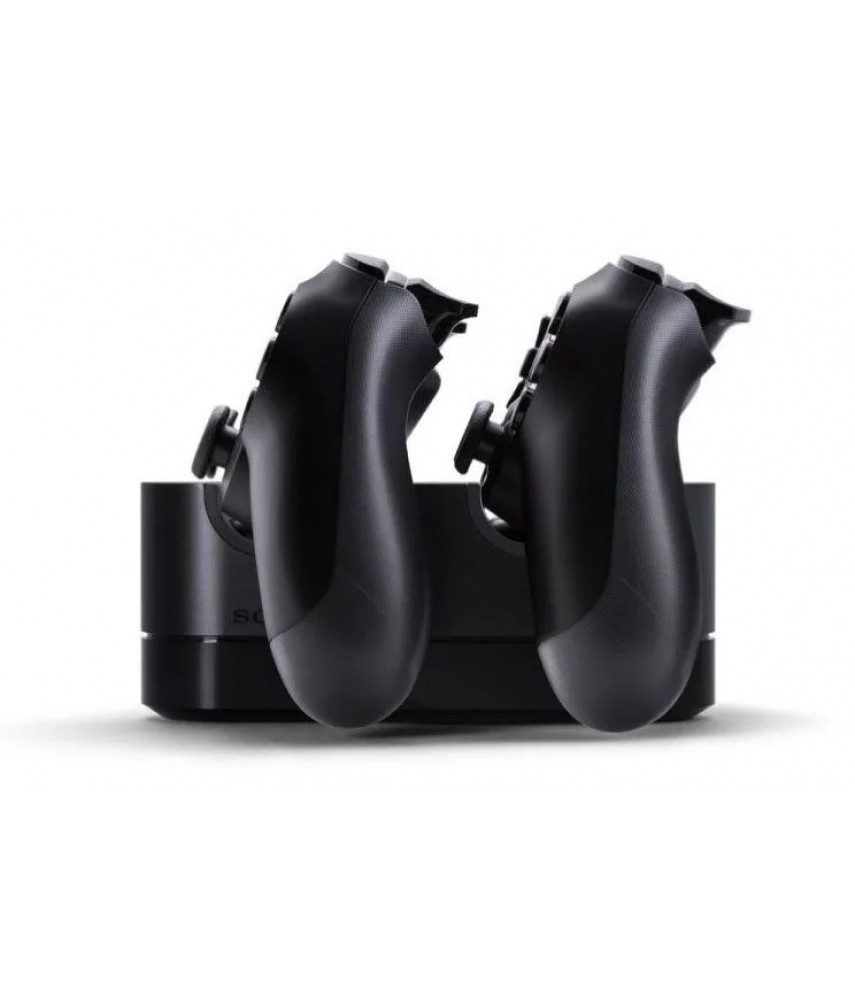 Sony Зарядная станция DualShock 4 Charging Station на два геймпада для PS4 (CUH-ZDC1) Sony Зарядная станция DualShock 4 Charging Station на два геймпада для PS4 (CUH-ZDC1)