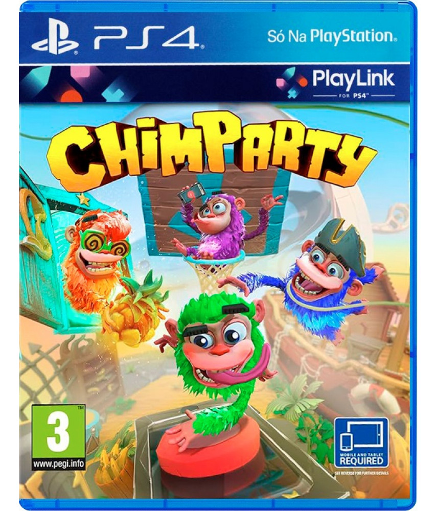 Chimparty / Вечеринка в джунглях (с поддержкой PlayLink) (PS4, русская версия)