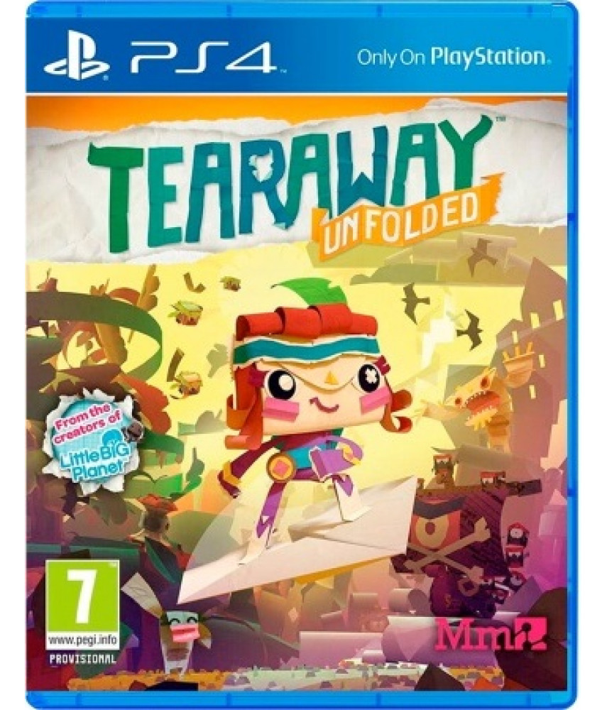 Сорванец: Развёрнутая История (Tearaway Unfolded) (PS4, русская версия)