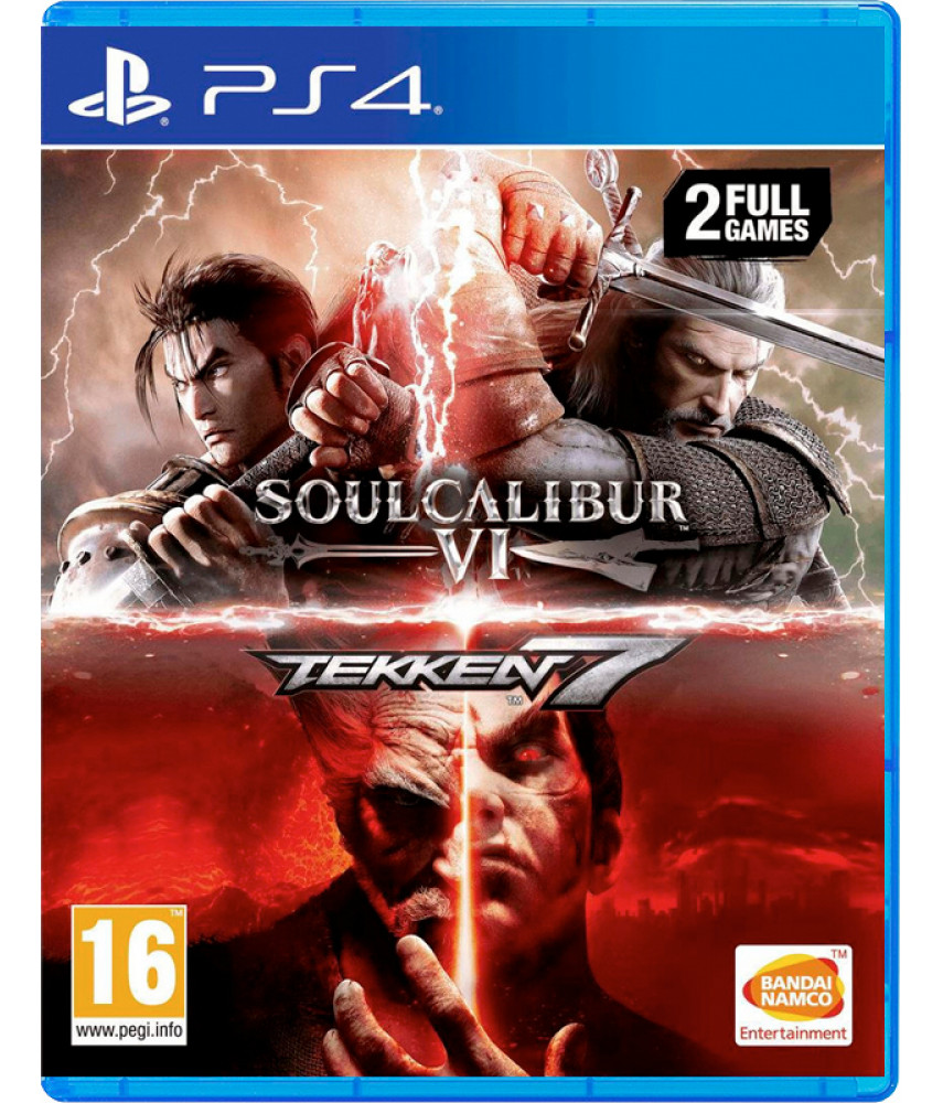 Tekken 7 + SoulCalibur VI. Double Pack (PS4, русские субтитры)