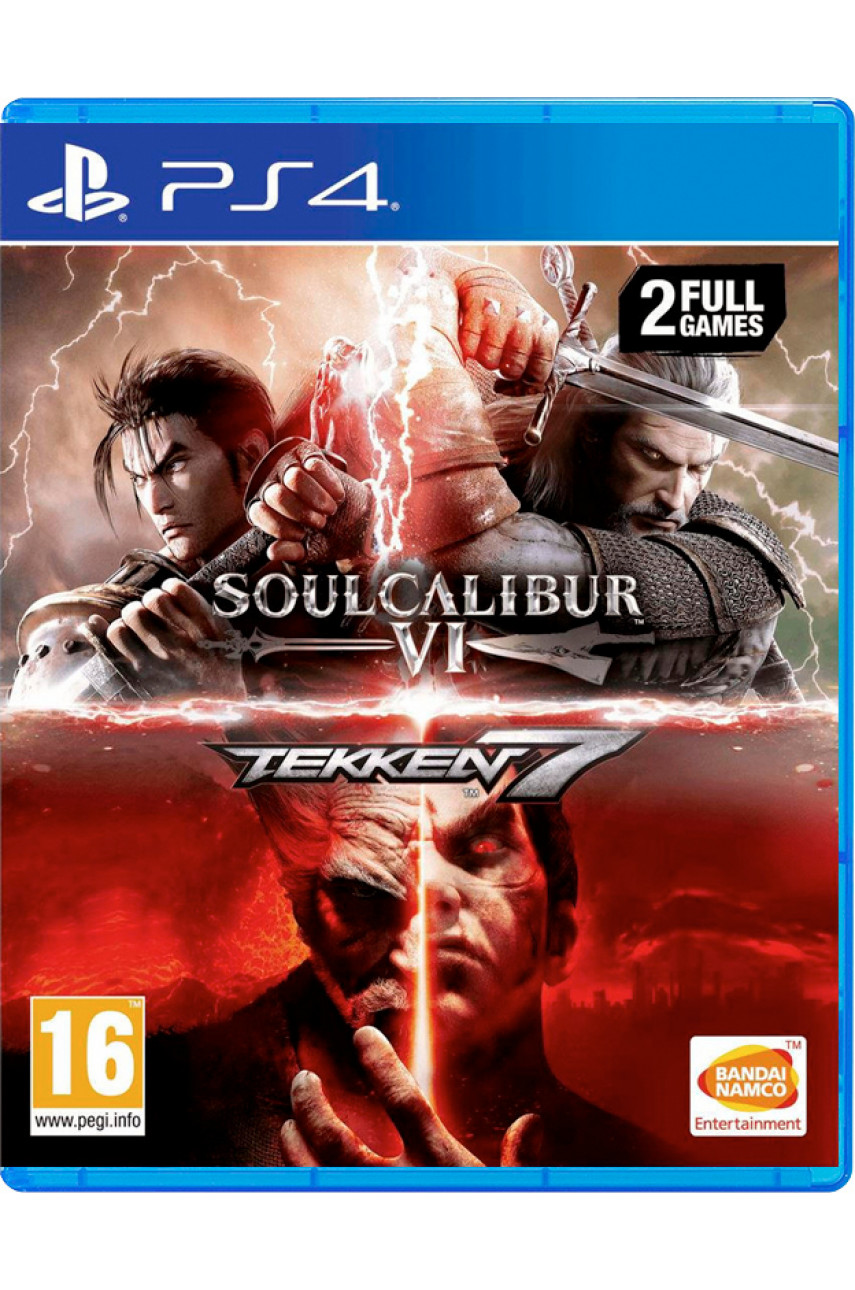 Tekken 7 + SoulCalibur VI. Double Pack (PS4, русские субтитры)