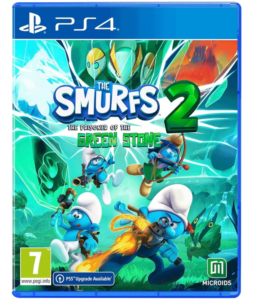 Игра The Smurfs 2: The Prisoner of the Green Stone для PlayStation 4. Меню и субтитры на русском языке.