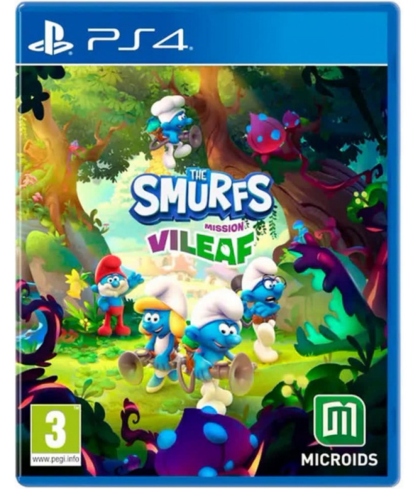 The Smurfs Mission Vileaf (PS4, русские субтитры)