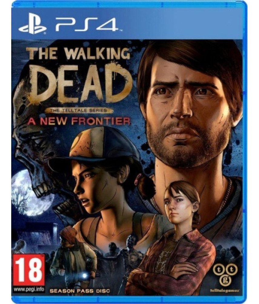 Диск The Walking Dead: The Telltale Series - A New Frontier для Playstation  4. Меню и субтитры на русском языке.