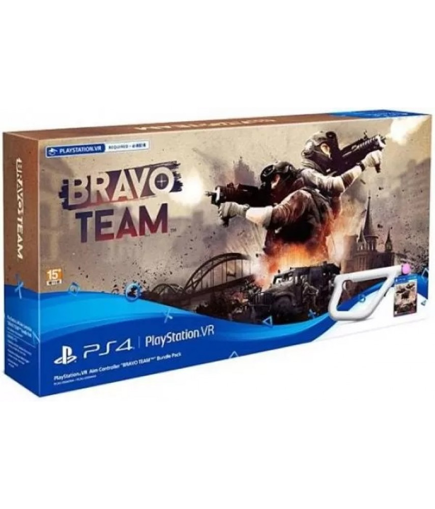 Bravo Team + Aim Controller (только для VR) (Русская версия) [PS4,VR]