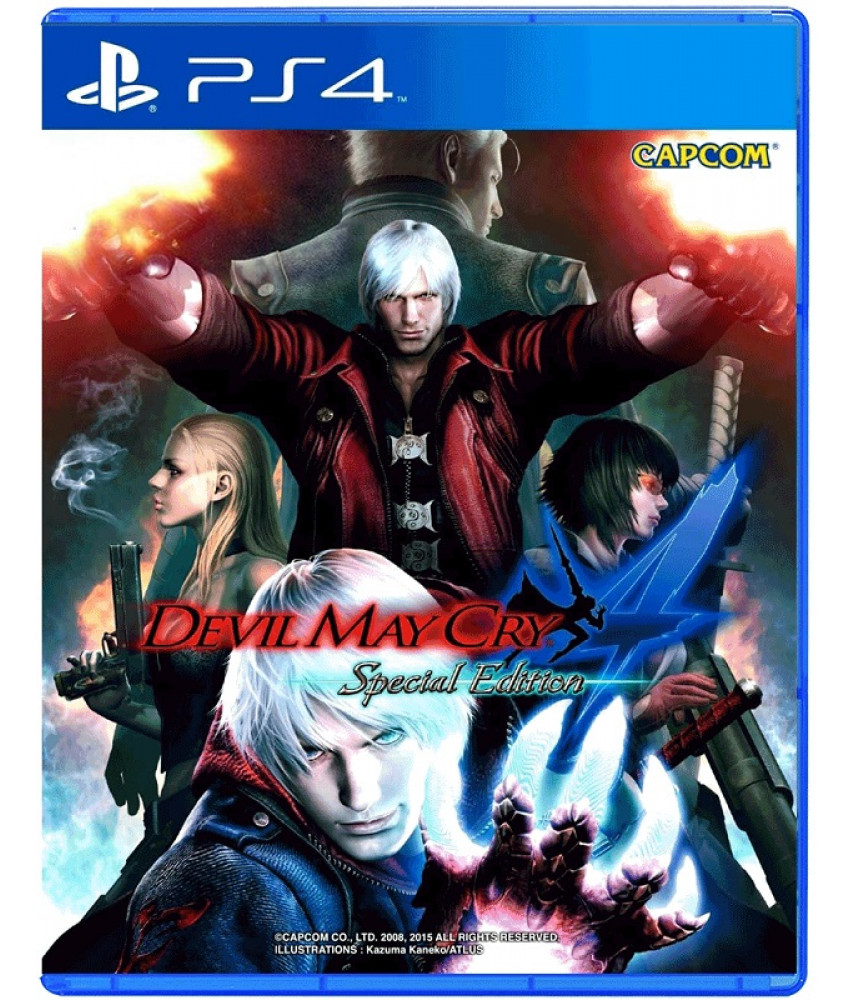 Devil May Cry 4 Special Edition (PS4, английская версия) Devil May Cry 4 Special Edition (PS4, английская версия)