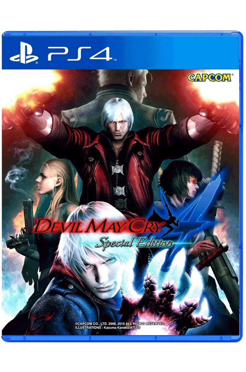 Devil May Cry 4 Special Edition (PS4, английская версия)