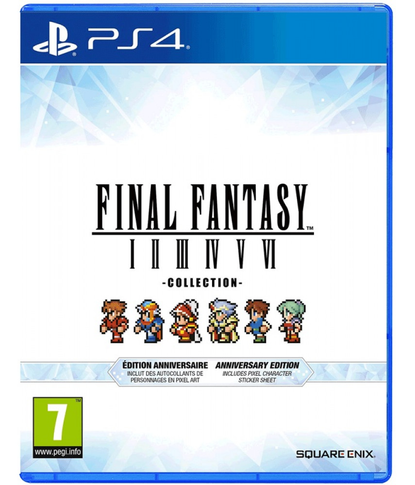 Игра Final Fantasy I-VI: Anniversary Edition для PlayStation 4. Меню и субтитры на русском языке.