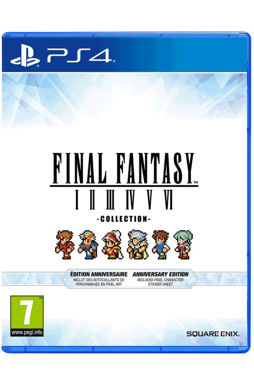 Final Fantasy I-VI Anniversary Edition (PS4, русская версия)