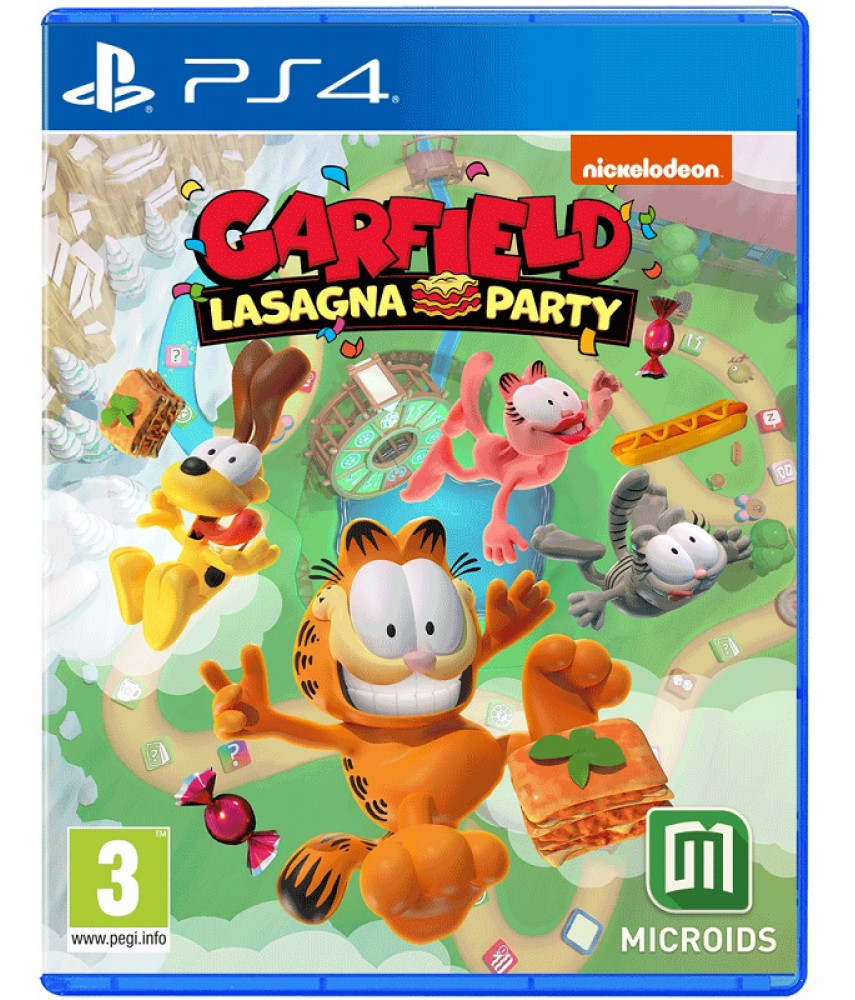 Игра Garfield Lasagna Party (PS4, русские субтитры)