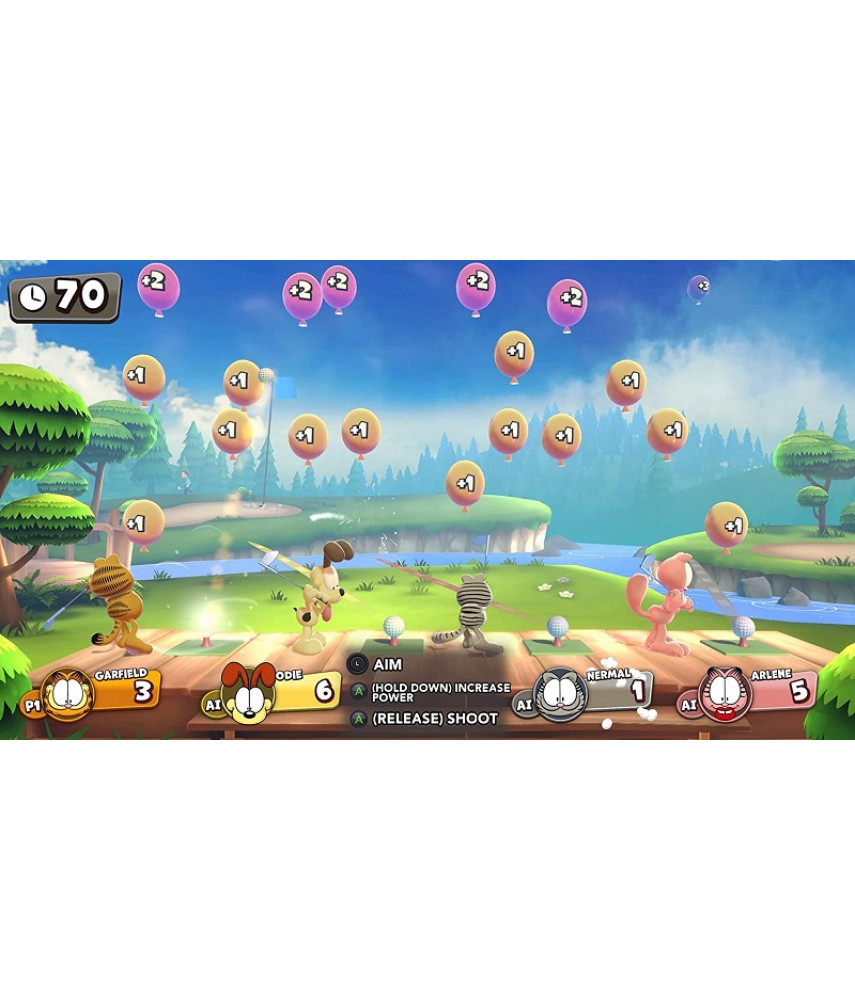 Игра Garfield Lasagna Party (PS4, русские субтитры)