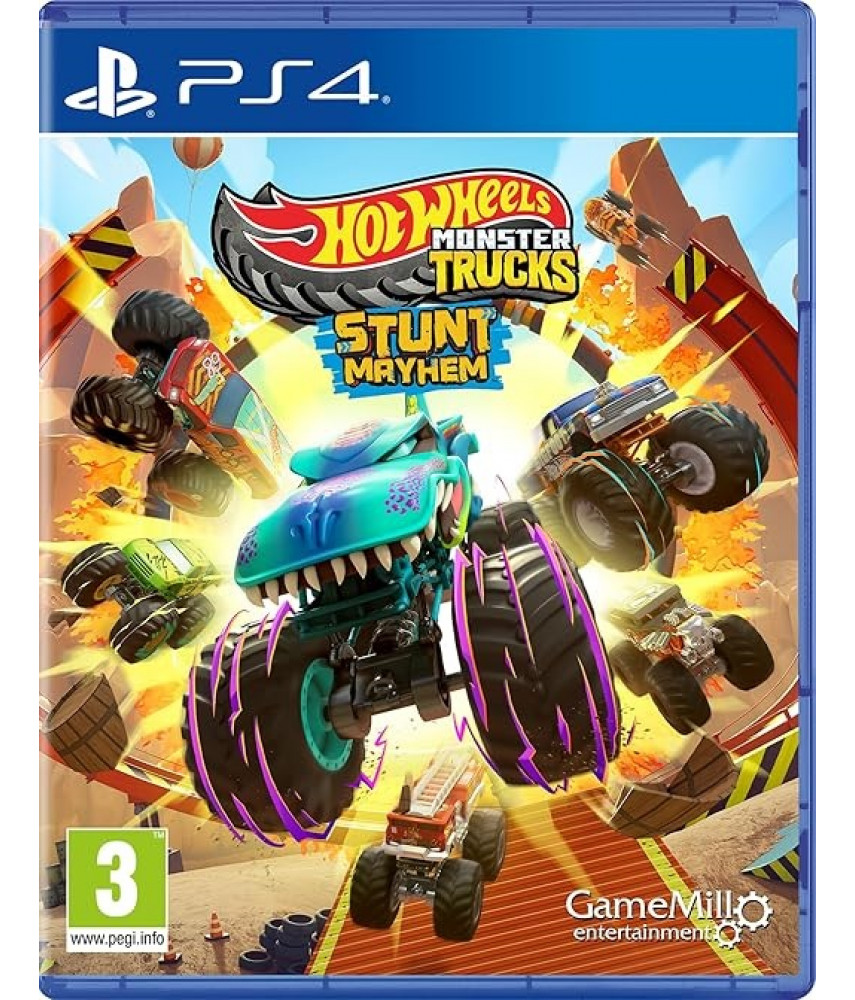 Игра Hot Wheels Monster Trucks: Stunt Mayhem для PlayStation 4 (PS4, английская версия)