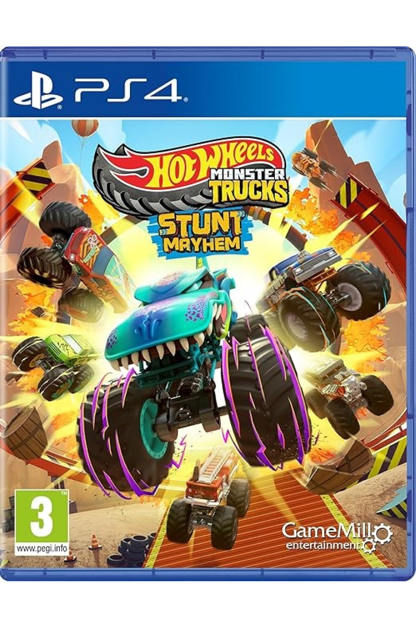 Hot Wheels Monster Trucks: Stunt Mayhem (PS4, английская версия)