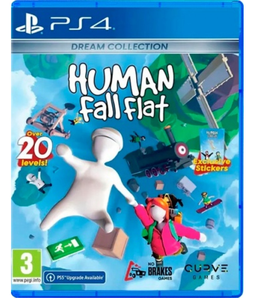Игра Human: Fall Flat. Dream Collection для PlayStation 4. Меню и субтитры на русском языке.
