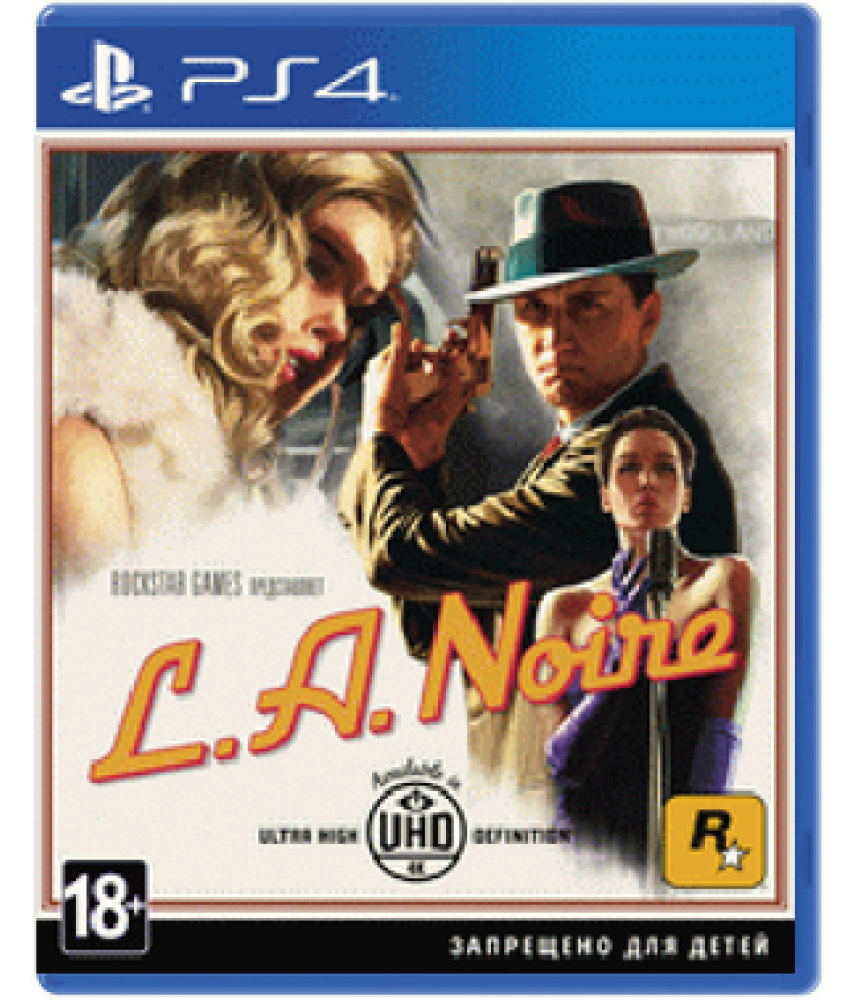 L.A. Noire (Русские субтитры) [PS4] - Б/У