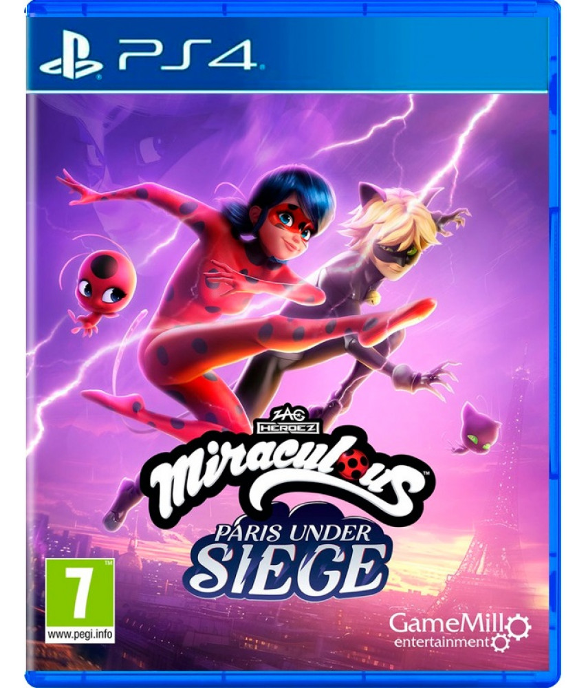 Miraculous Paris Under Siege (PS4, английская версия) Miraculous Paris Under Siege (PS4, английская версия)