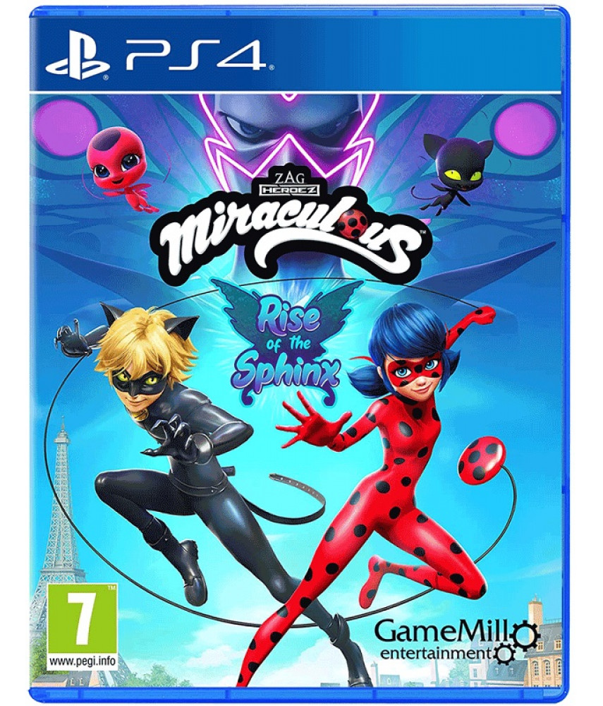 Miraculous Rise of the Sphinx (PS4, английская версия) Miraculous Rise of the Sphinx (PS4, английская версия)