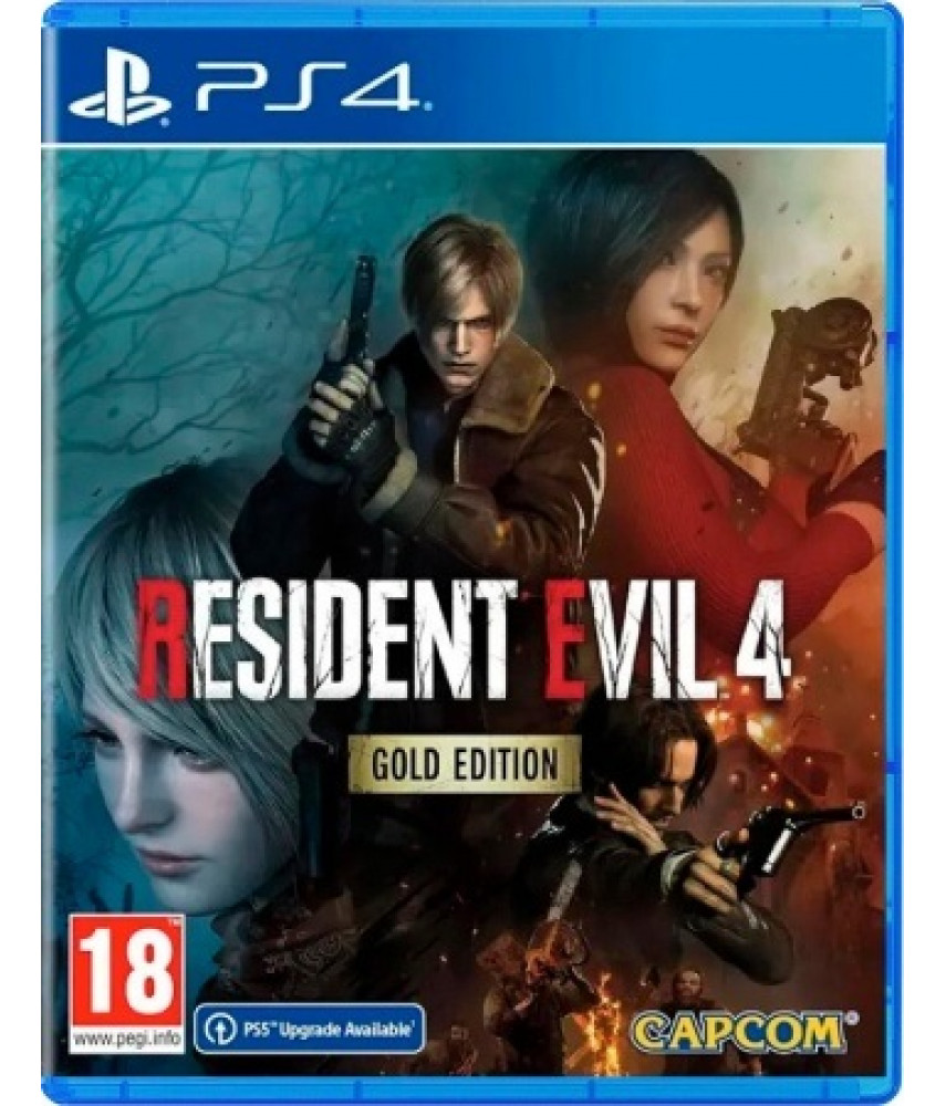 Игра Resident Evil 4 Remake Gold Edition для PlayStation 4. Полностью на русском языке.