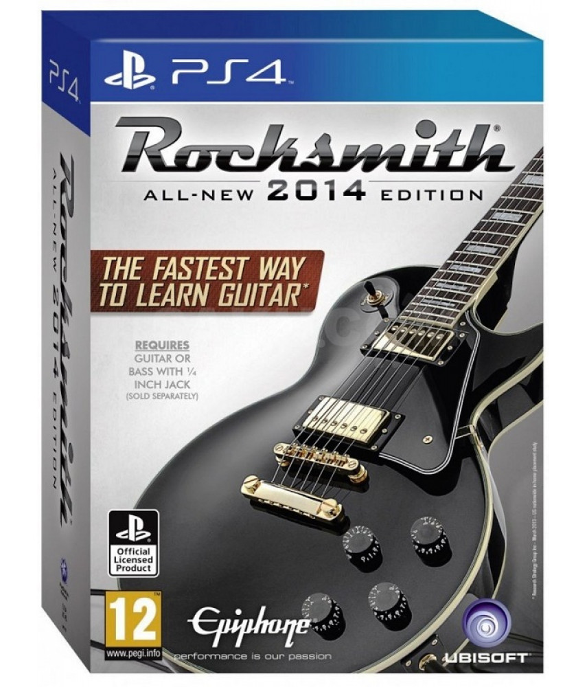 Rocksmith All-New 2014 Edition (игра и уникальный кабель) [PS4] 