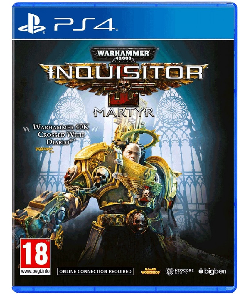 Warhammer 40,000: Inquisitor - Martyr (PS4, русская версия)