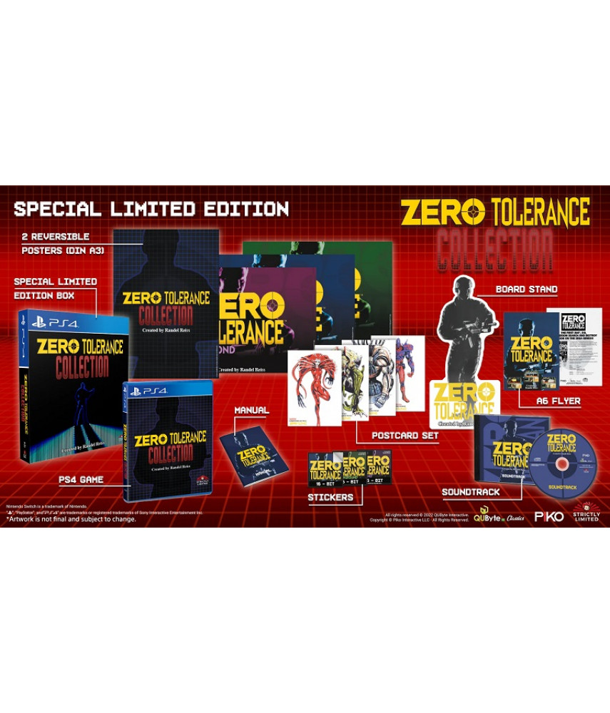 Игра Zero Tolerance Collection Special Limited Edition для PlayStation 4 (PS4, английская версия)