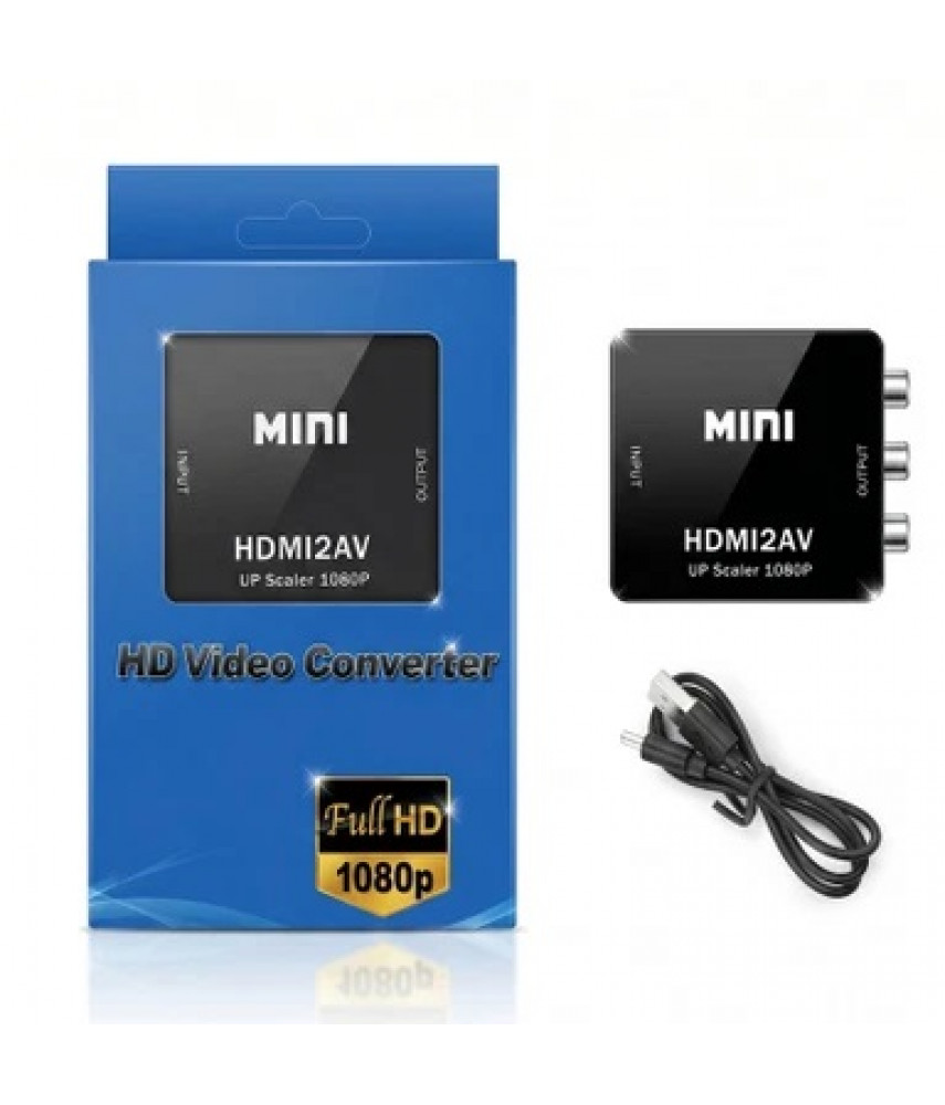 Конвертер HD Video Converter HDMI 2AV
