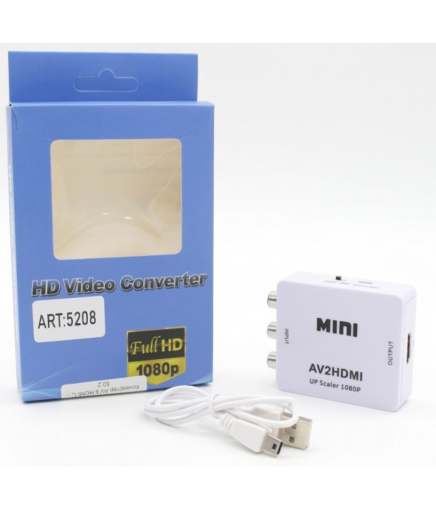 Переходник AV-HDMI HD Video Converter (AV2HDMI)