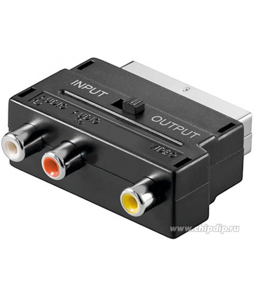 Переходник SCART на AV (НЧ)