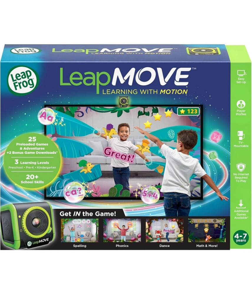 Система активных обучающих видеоигр LeapFrog LeapMove