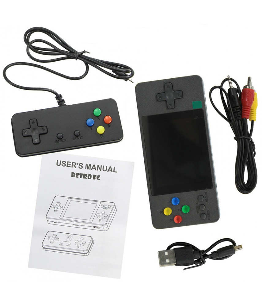 Портативная игровая приставка K8s Plus + геймпад (экран 3", 500 игр)
