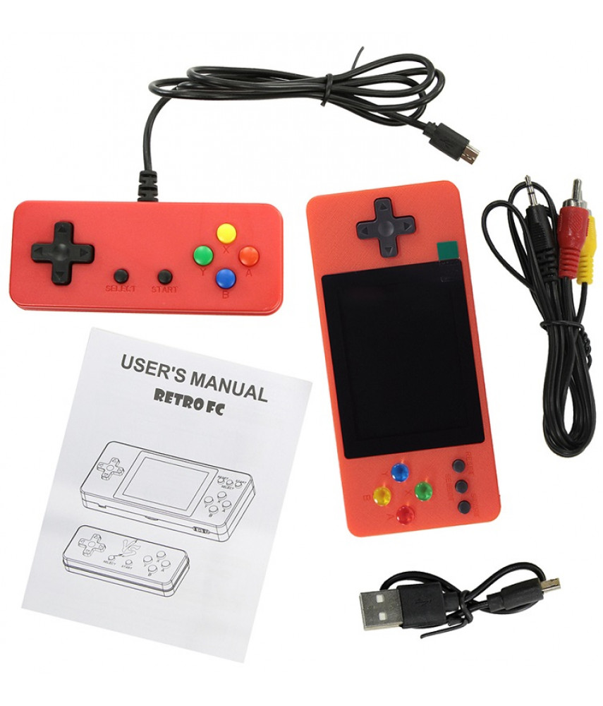 Портативная игровая приставка K8s Plus + геймпад (экран 3", 500 игр)