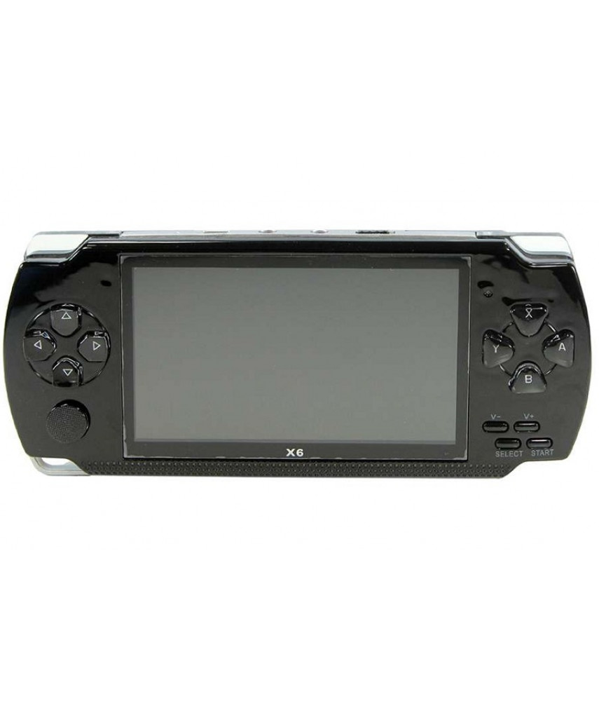 Портативная игровая приставка X6 (экран 4,3", 8Gb, 1000 игр)