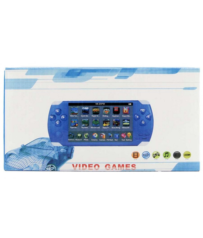 Портативная игровая приставка X6 (экран 4,3", 8Gb, 1000 игр)