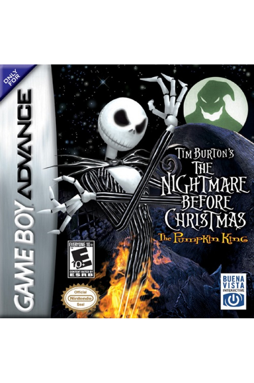 Nightmare Before Christmas: The Pumpkin King GBA игры для Геймбой Game Boy  Advance SP - ShowGames.ru