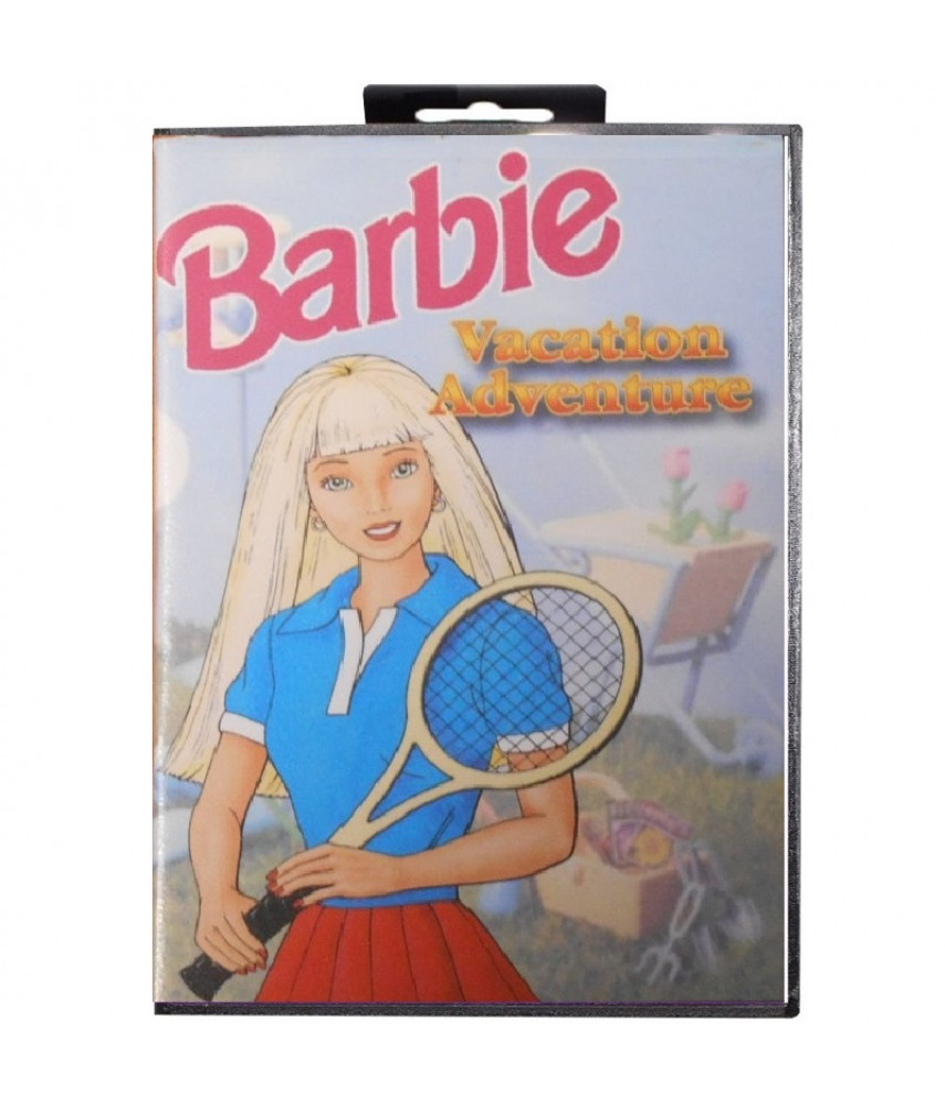 SEGA игра Barbie Vacation Adventure / Приключение Барби на каникулах для СЕГИ (16-bit)
