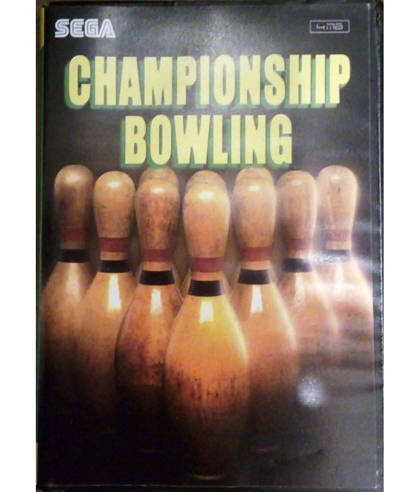 Championship Bowling [Sega]