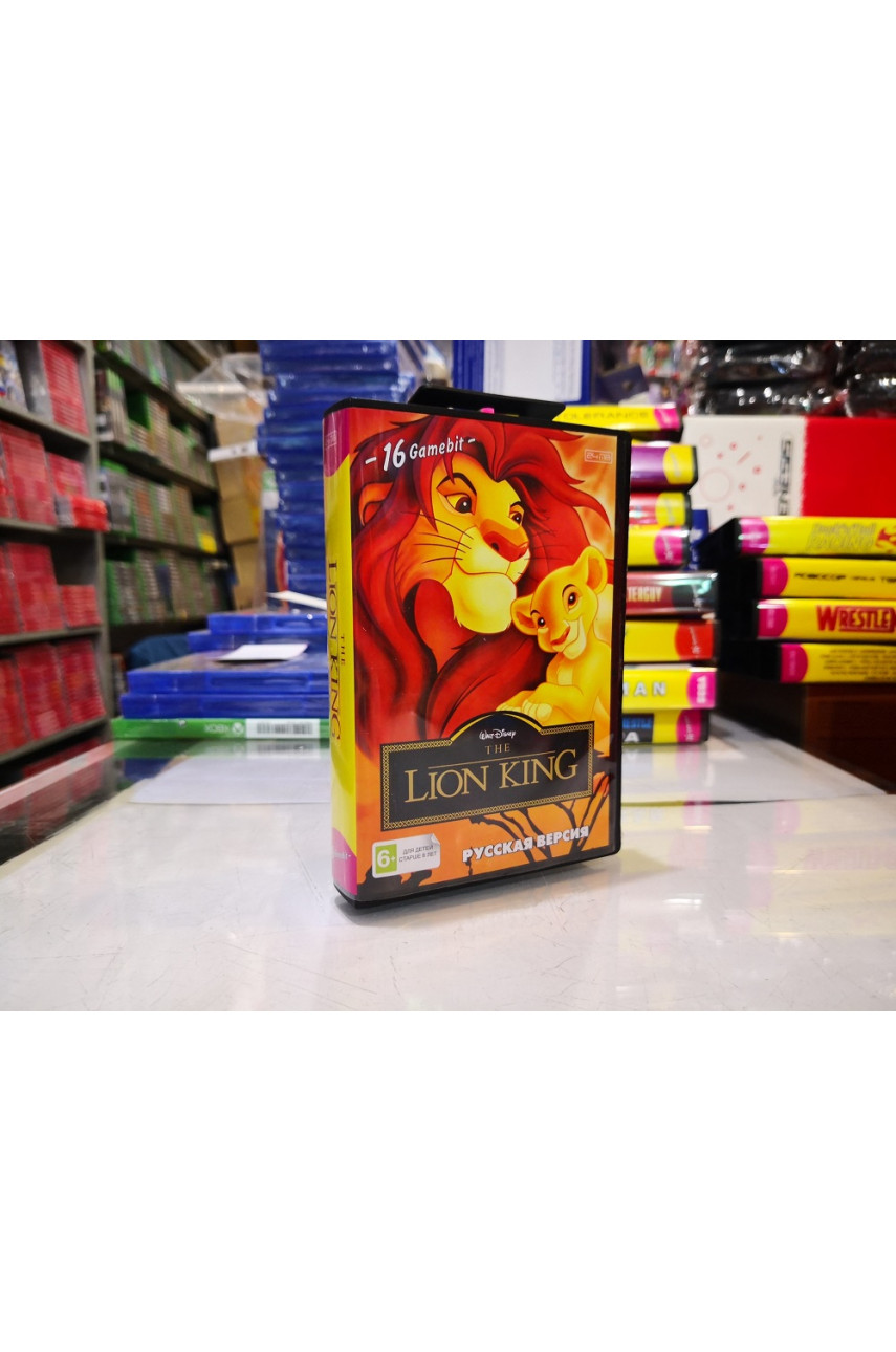 Игра Lion King купить Король Лев SMD 16 бит - ShowGames.ru