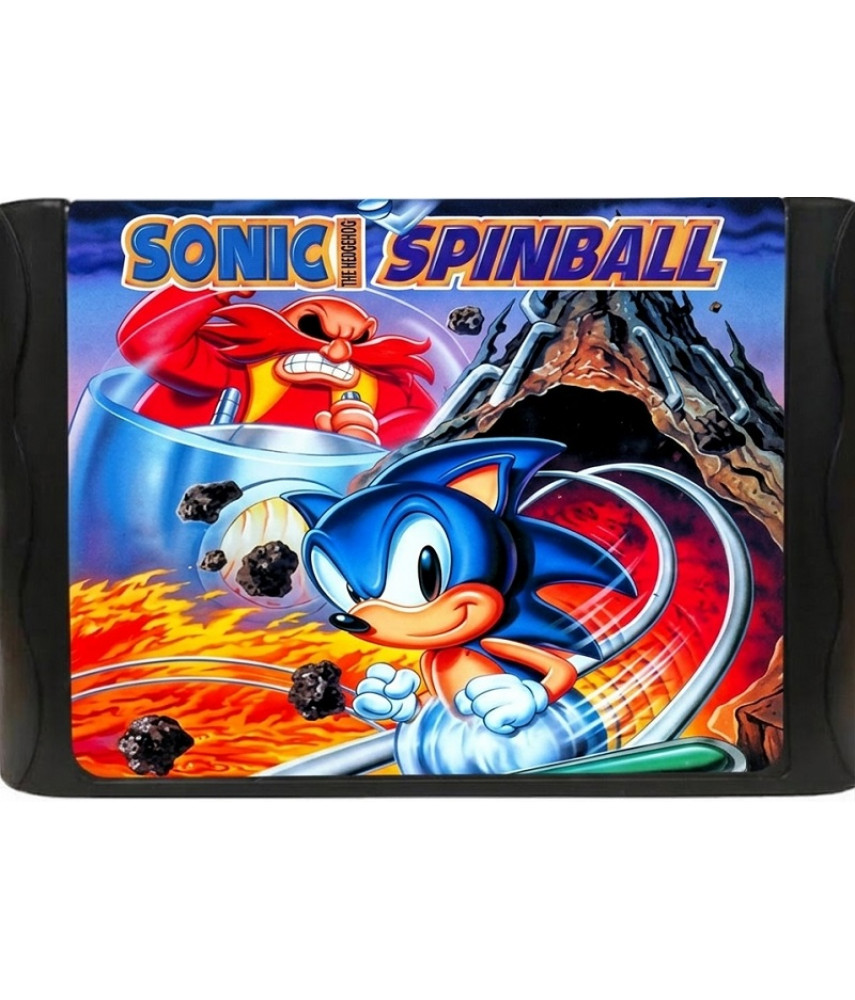 Sonic Hedgehog Spinball [Sega, 16-bit] (No Box)