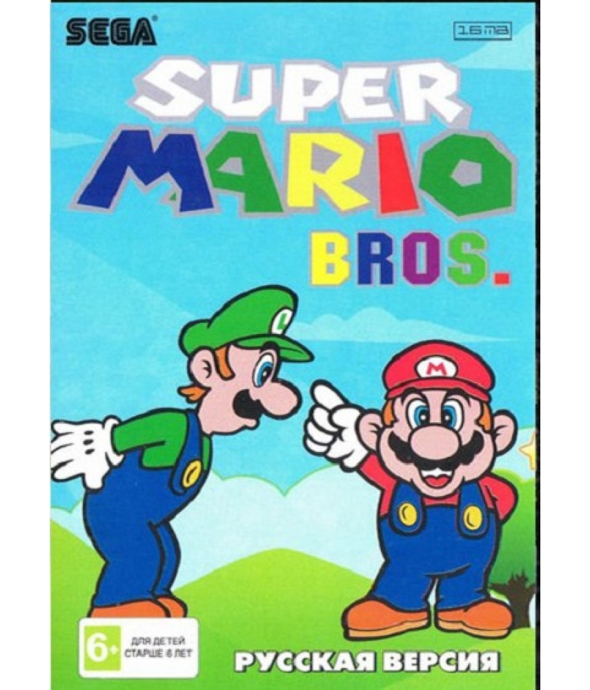 Игра Super Mario Bros / Братья Супер Марио для SEGA (16-bit)