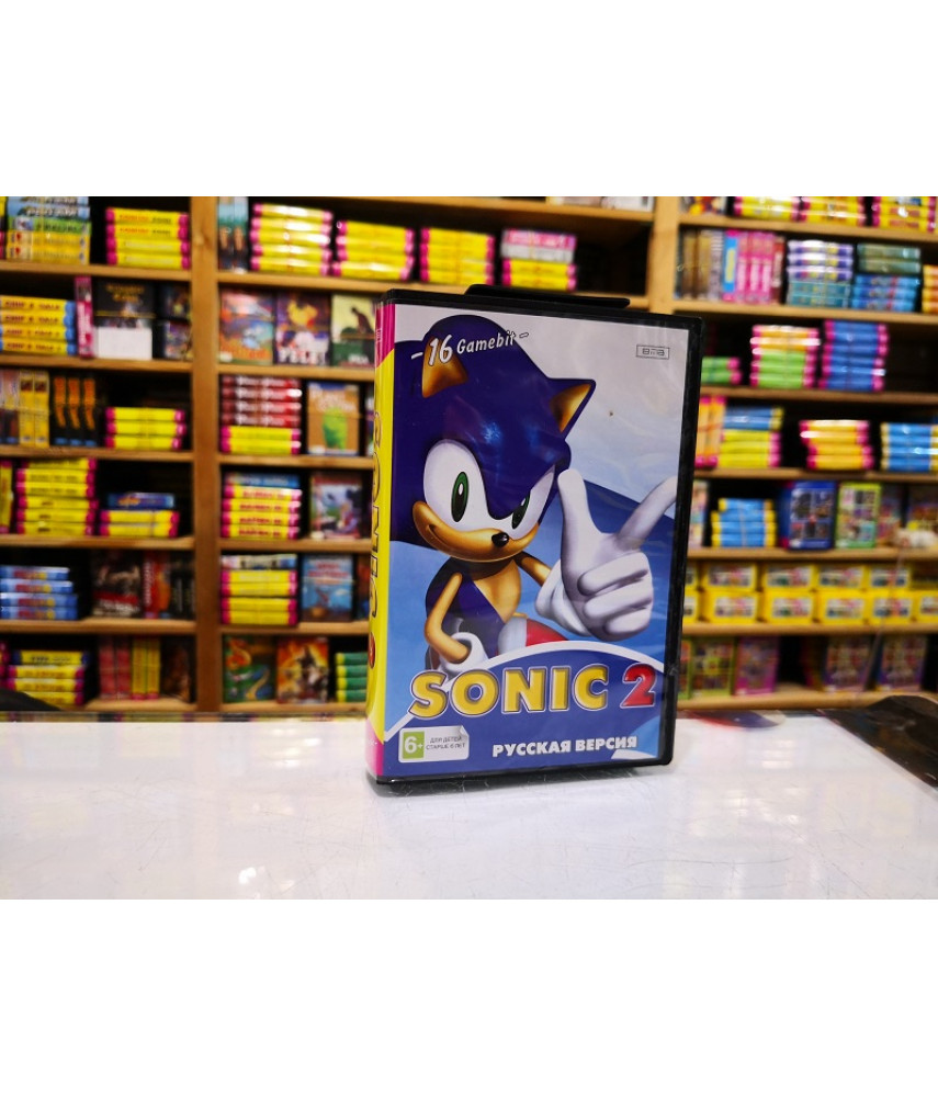 Игра Sonic Hedgehog 2 / Соник Ёжик 2 для SEGA (16-bit)