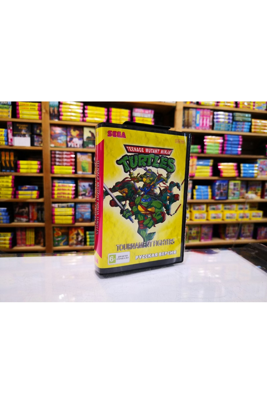 Игра Teenage Mutant Ninja Turtles: Tournament Fighters Sega купить Черепашки  Турнир бойцов 16-bit - ShowGames.ru