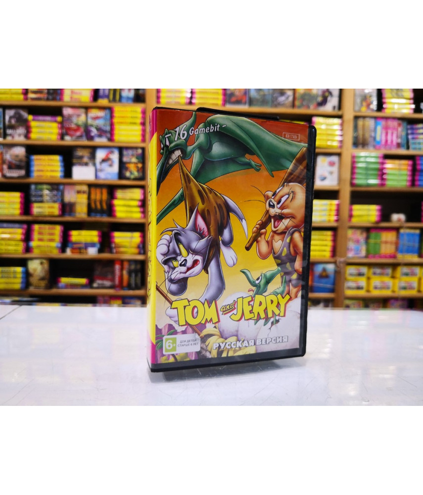 Игра Tom and Jerry Frantic Antics / Том и Джерри для Sega (16-bit)