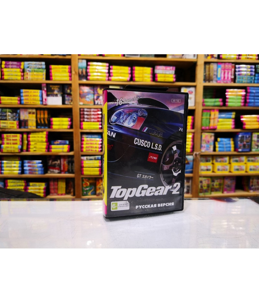 Игра Top Gear 2 / Топ Гир 2 для SEGA (16-bit)