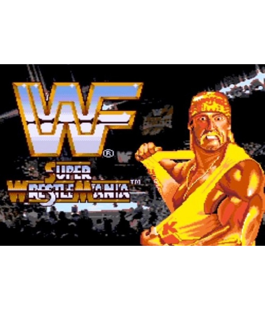 SEGA игра WWF Super WrestleMania / Супер Врестлемания для СЕГИ (16-bit)