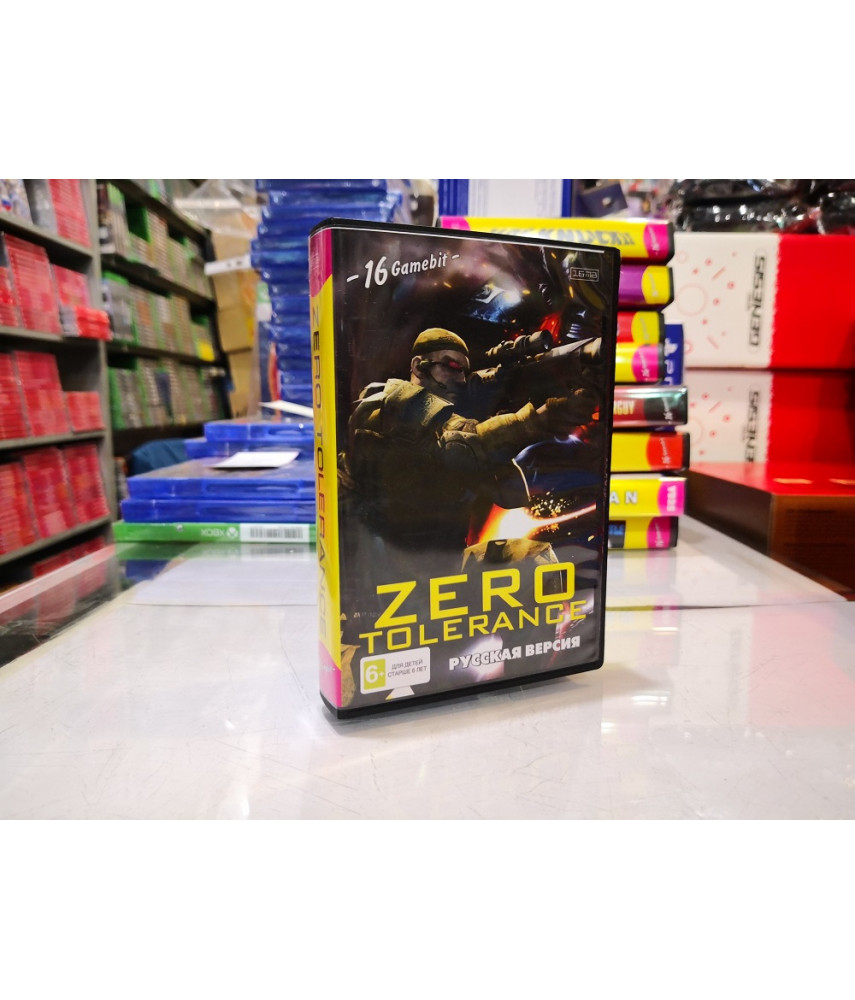 Игра Zero Tolerance / Нулевой допуск для Sega (16-bit)