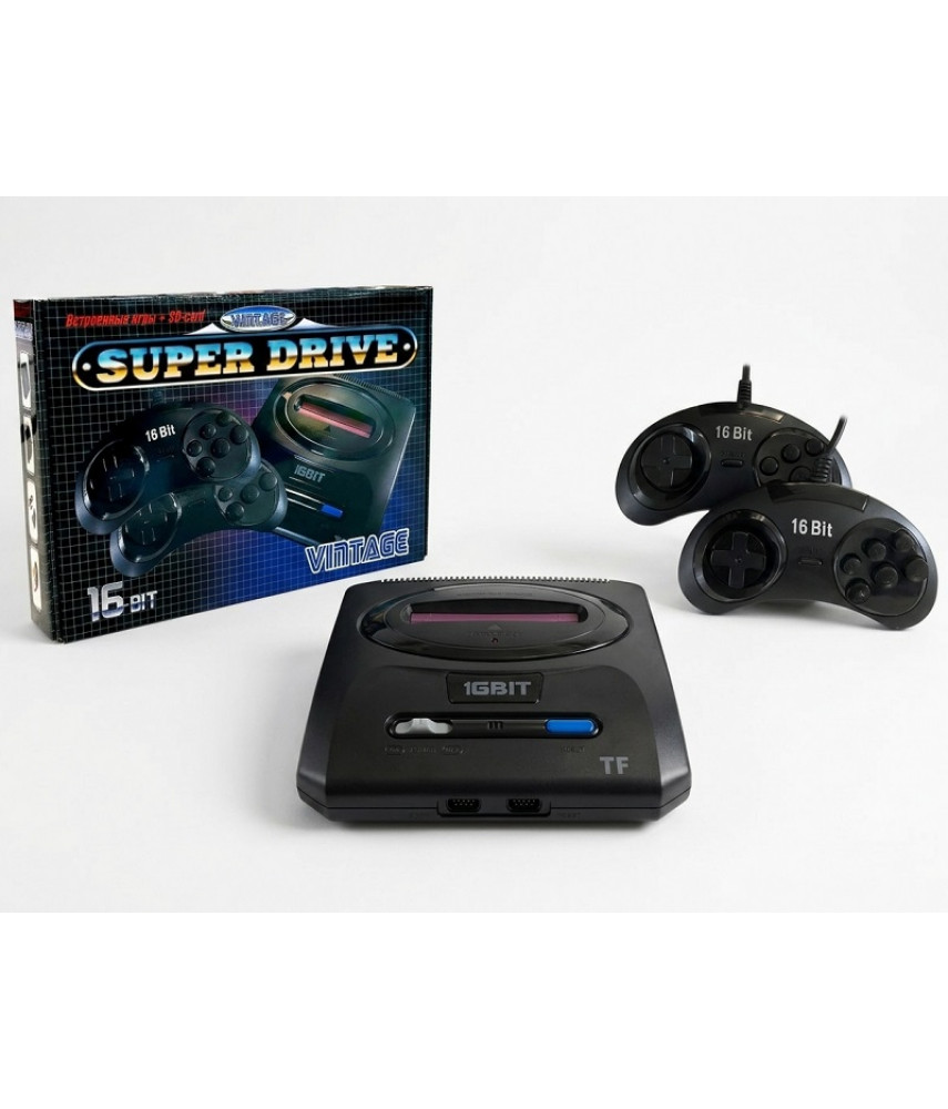 Игровая приставка 16 bit Super Drive Vintage (466 игр) Игровая приставка 16 bit Super Drive Vintage (466 игр)