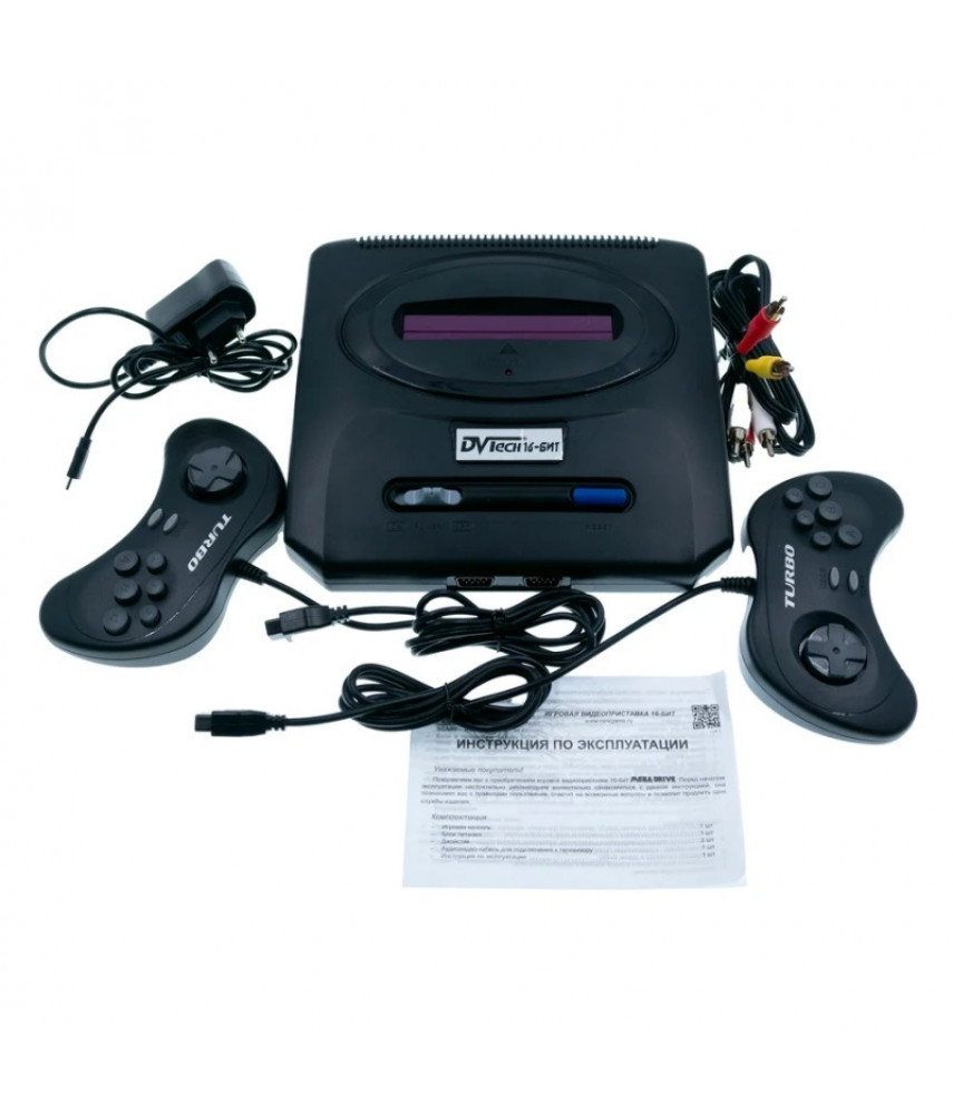 Игровая приставка 16-бит DVTech MD (300 игр)