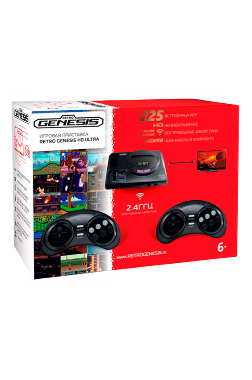 Sega Retro Genesis HD Ultra (225 игр)