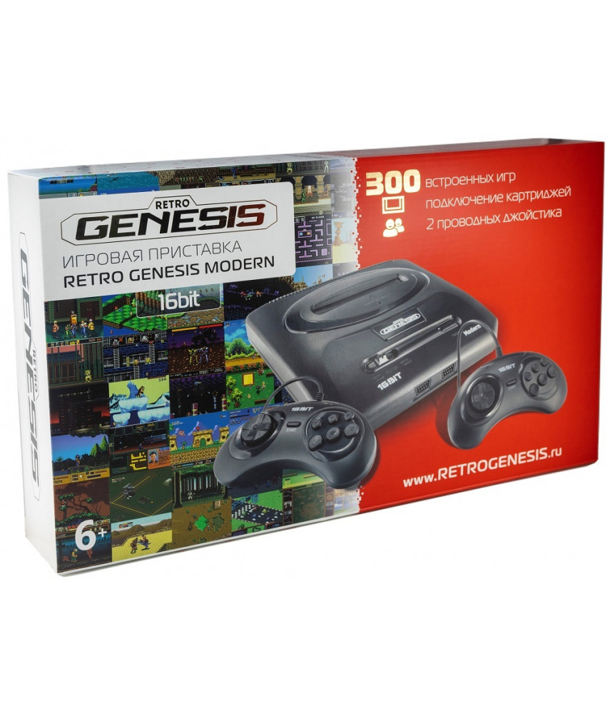 Sega Retro Genesis Modern Wireless (300 игр)